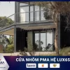 Cửa đi mở quay cao cấp hệ rãnh C châu Âu Lux65