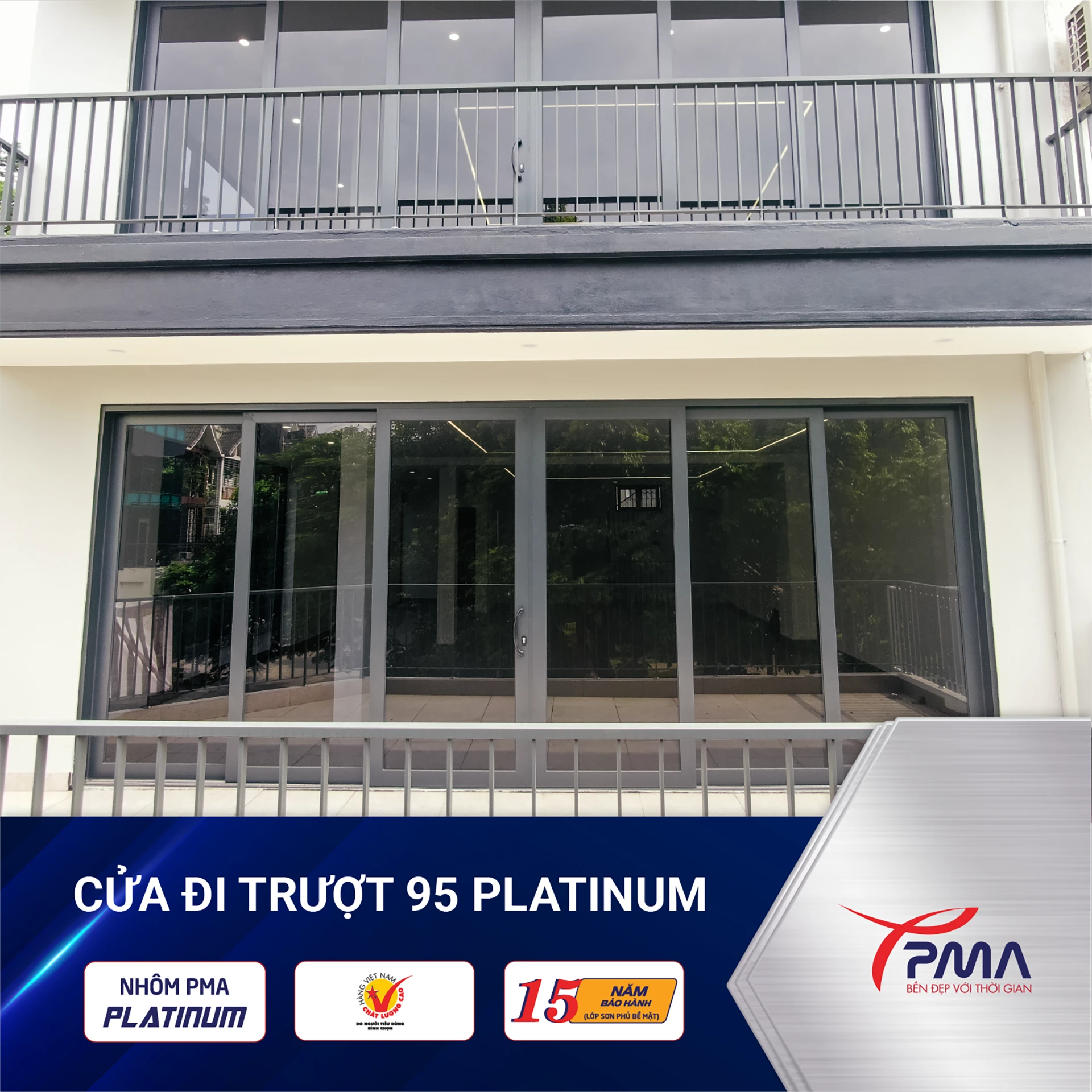 cua di truot 95 pma platinum