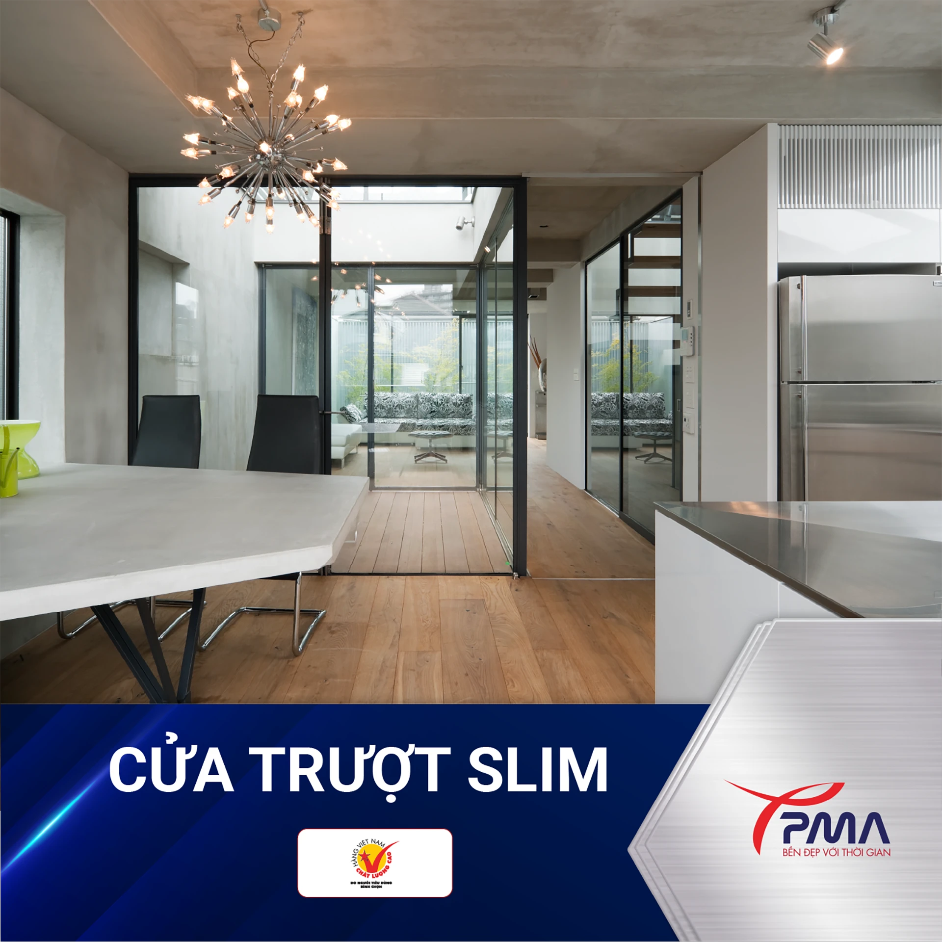 cua truot slim pma